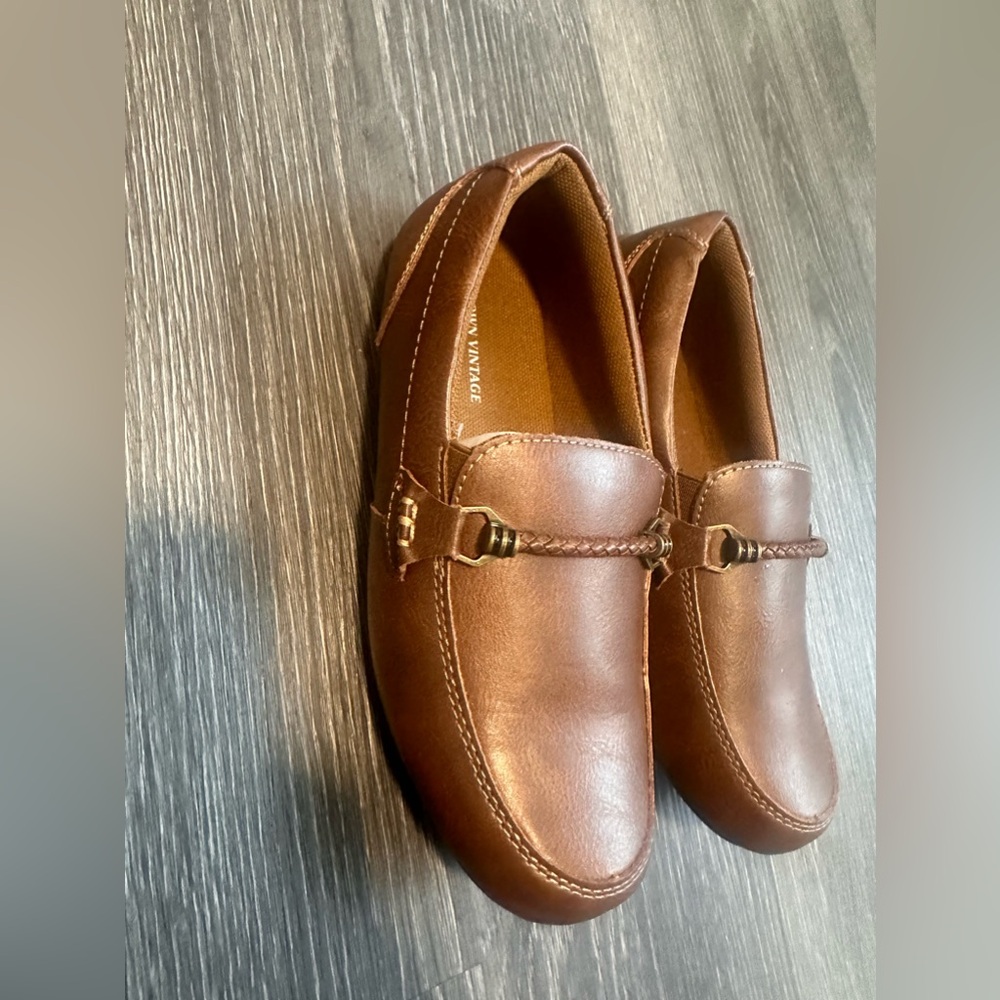 Crown Vintage Kids’ Loafers. 3M. Worn Once.
